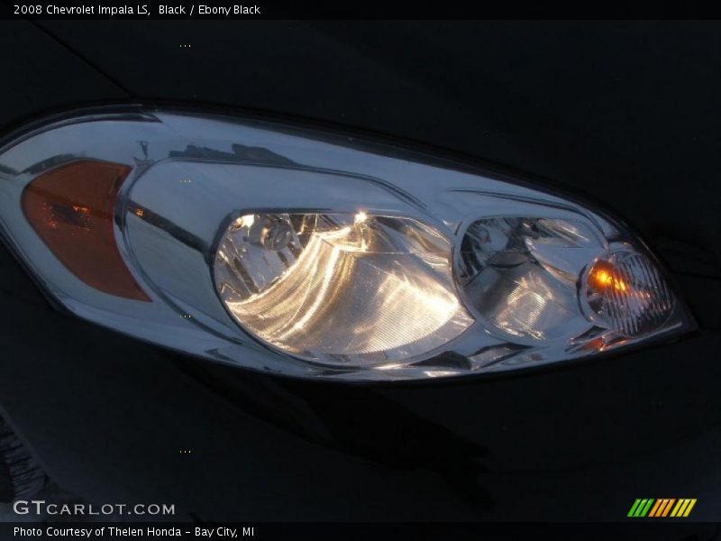 Black / Ebony Black 2008 Chevrolet Impala LS