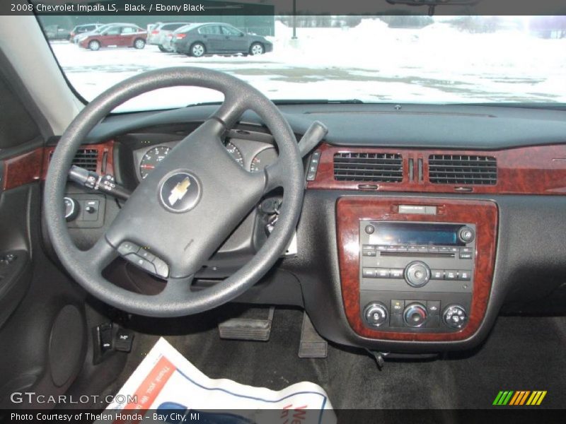 Black / Ebony Black 2008 Chevrolet Impala LS