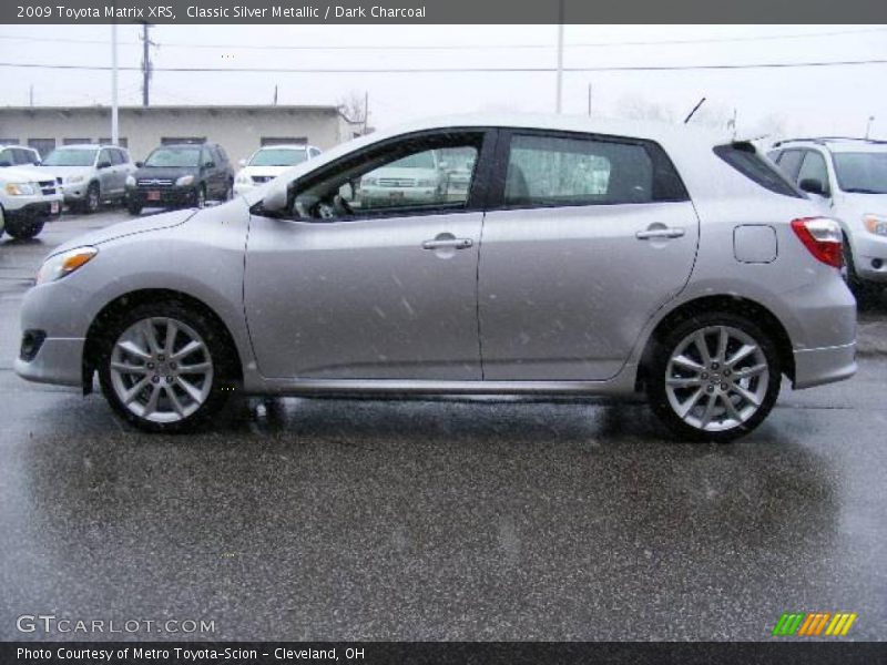 Classic Silver Metallic / Dark Charcoal 2009 Toyota Matrix XRS