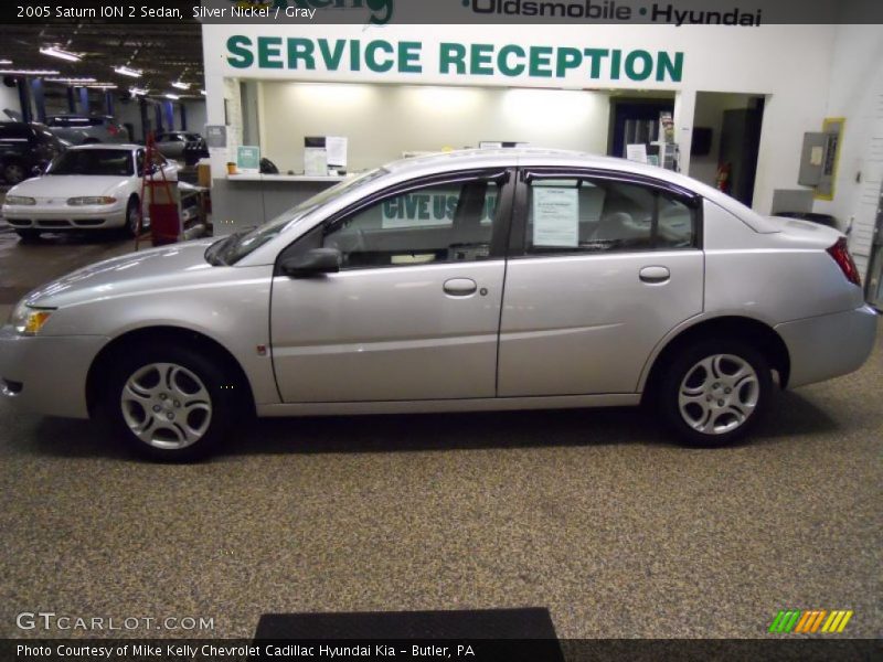 Silver Nickel / Gray 2005 Saturn ION 2 Sedan