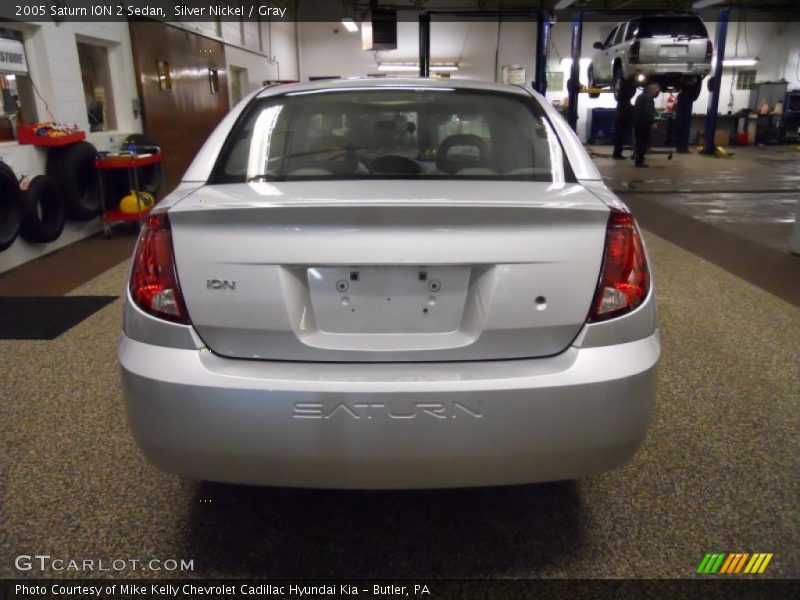 Silver Nickel / Gray 2005 Saturn ION 2 Sedan