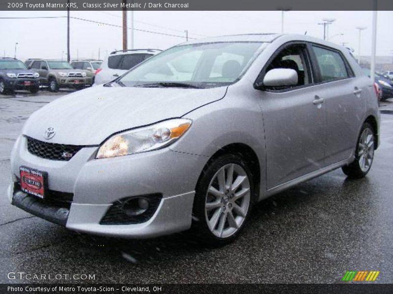 Classic Silver Metallic / Dark Charcoal 2009 Toyota Matrix XRS