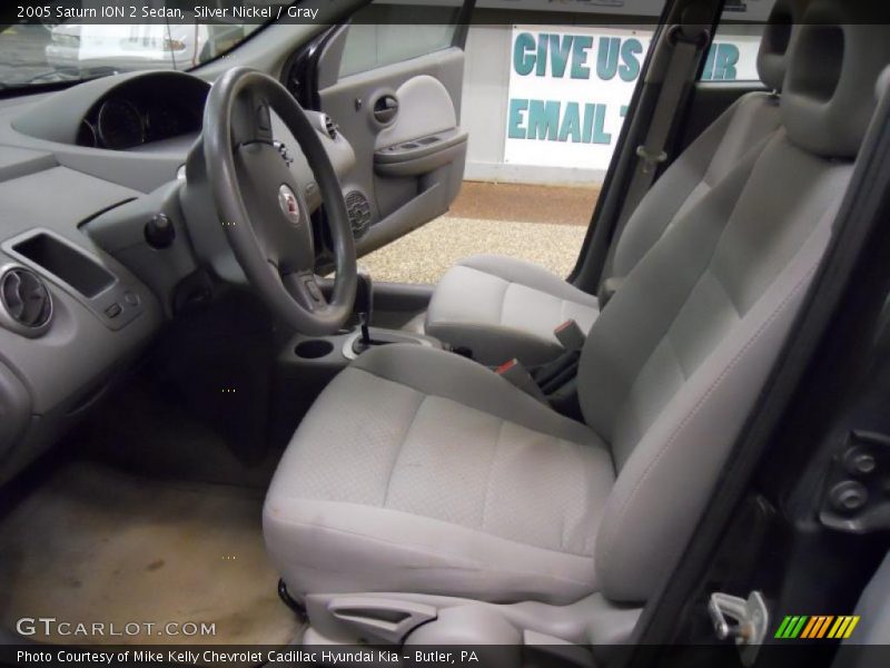 Silver Nickel / Gray 2005 Saturn ION 2 Sedan