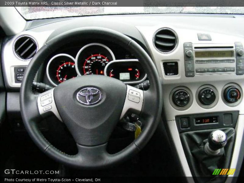 Classic Silver Metallic / Dark Charcoal 2009 Toyota Matrix XRS
