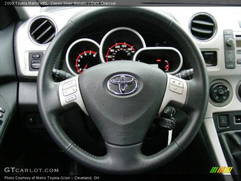 Classic Silver Metallic / Dark Charcoal 2009 Toyota Matrix XRS