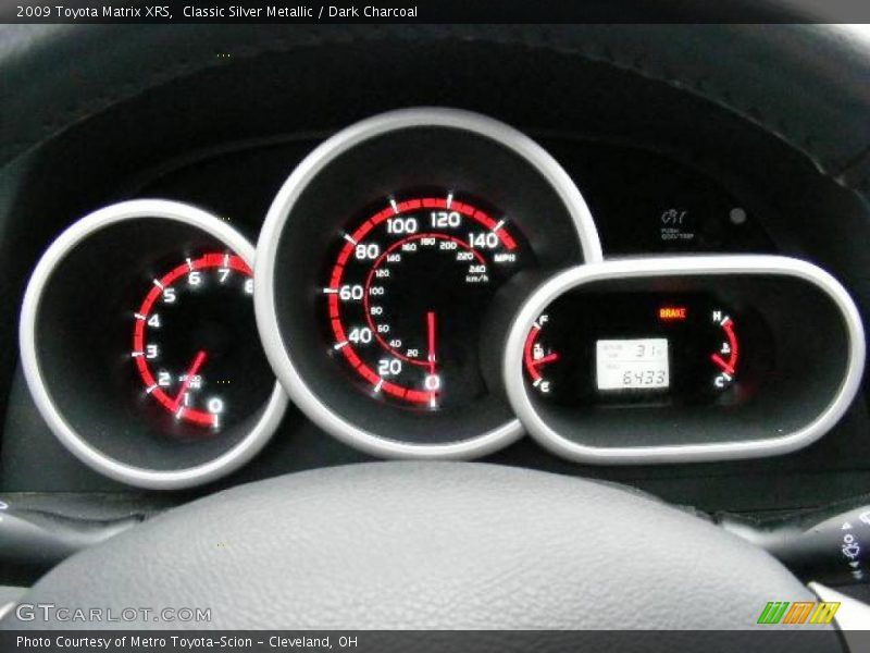 Classic Silver Metallic / Dark Charcoal 2009 Toyota Matrix XRS