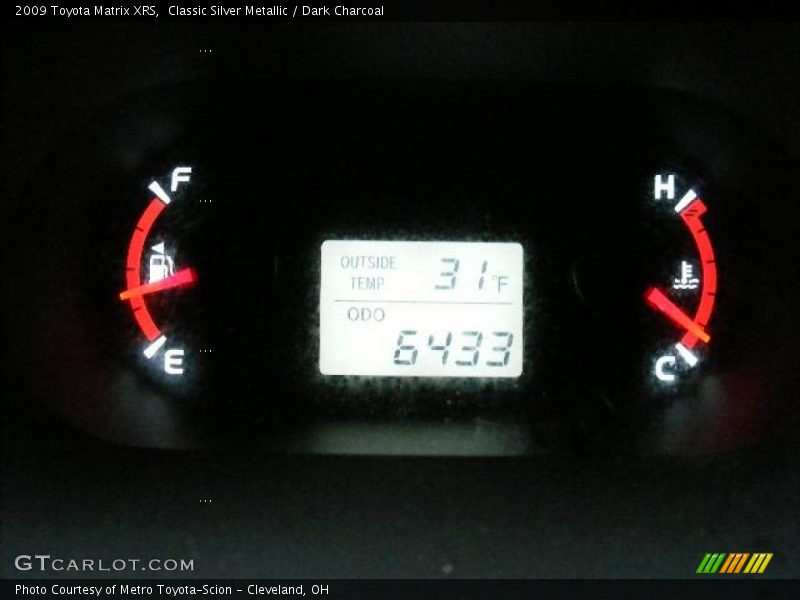 Classic Silver Metallic / Dark Charcoal 2009 Toyota Matrix XRS