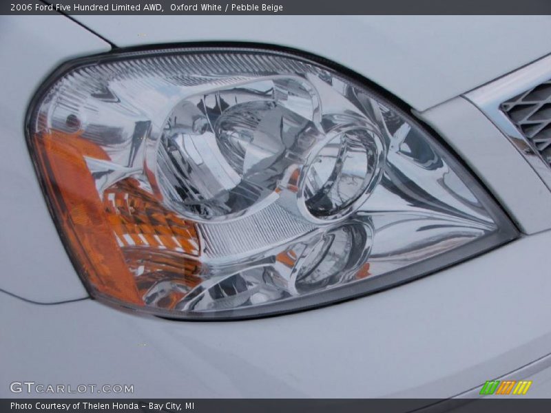 Oxford White / Pebble Beige 2006 Ford Five Hundred Limited AWD