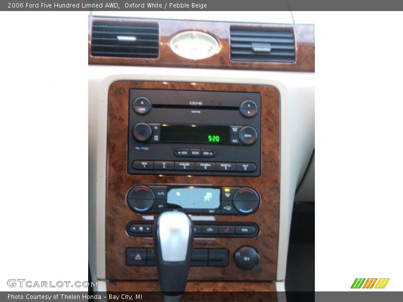 Oxford White / Pebble Beige 2006 Ford Five Hundred Limited AWD