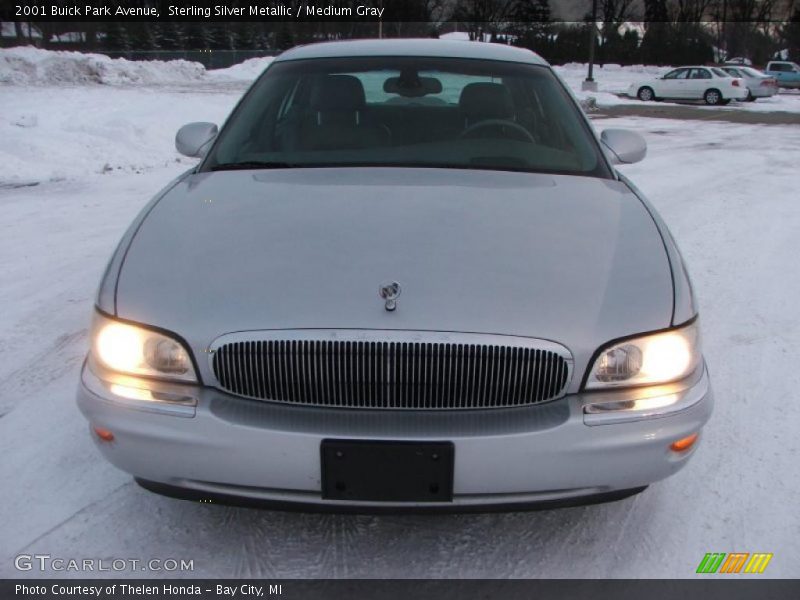 Sterling Silver Metallic / Medium Gray 2001 Buick Park Avenue