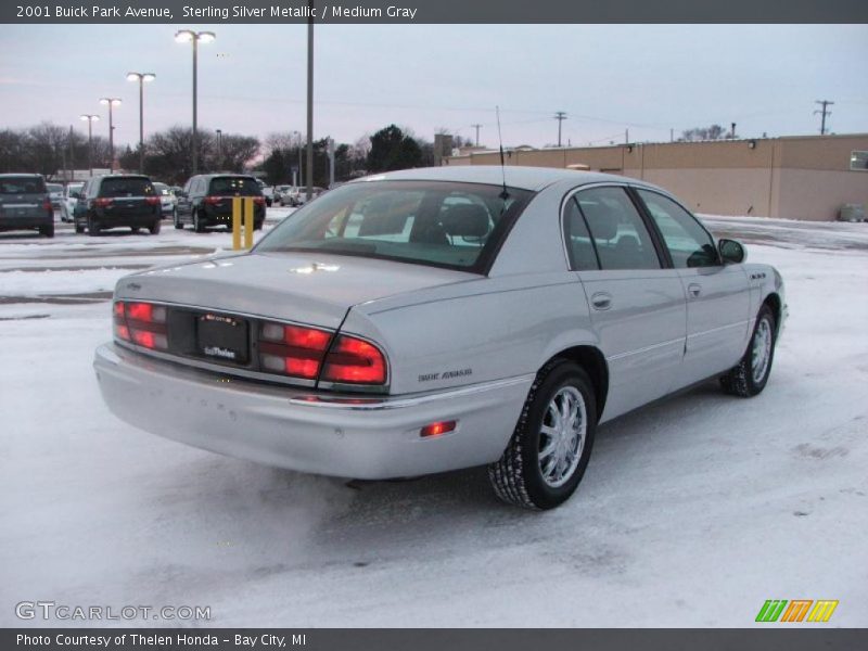 Sterling Silver Metallic / Medium Gray 2001 Buick Park Avenue