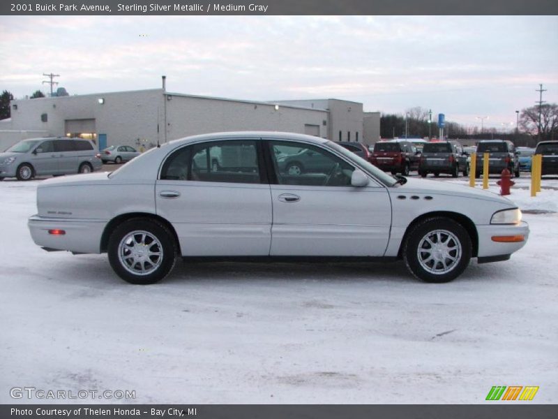 Sterling Silver Metallic / Medium Gray 2001 Buick Park Avenue