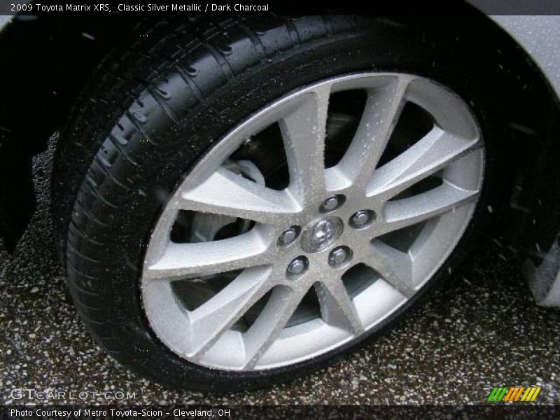 Classic Silver Metallic / Dark Charcoal 2009 Toyota Matrix XRS