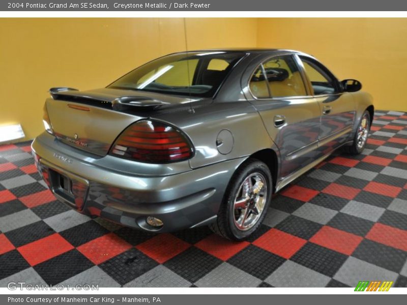 Greystone Metallic / Dark Pewter 2004 Pontiac Grand Am SE Sedan