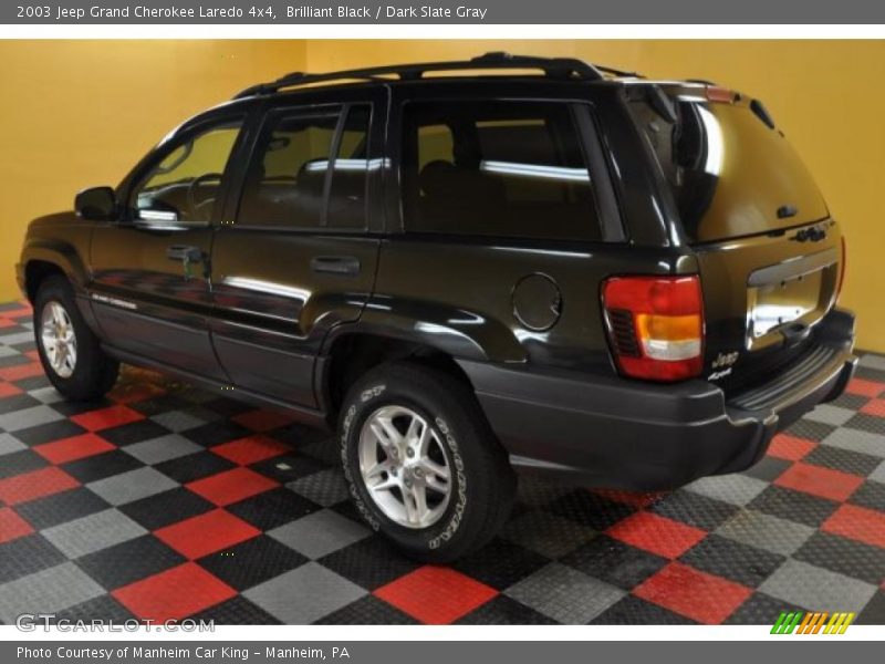 Brilliant Black / Dark Slate Gray 2003 Jeep Grand Cherokee Laredo 4x4