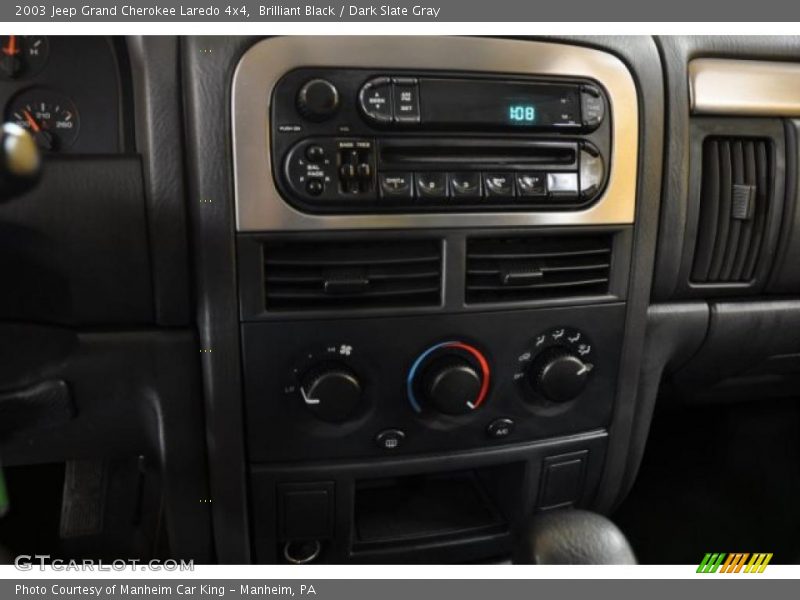 Brilliant Black / Dark Slate Gray 2003 Jeep Grand Cherokee Laredo 4x4
