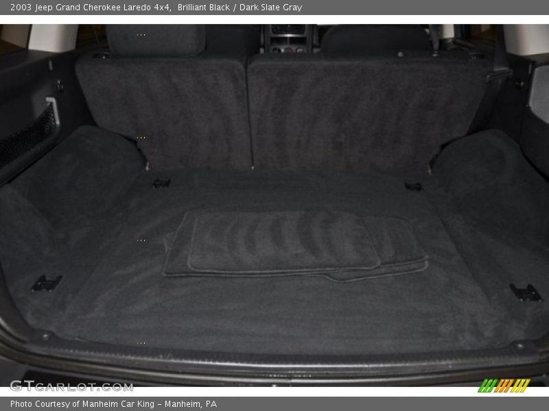 Brilliant Black / Dark Slate Gray 2003 Jeep Grand Cherokee Laredo 4x4