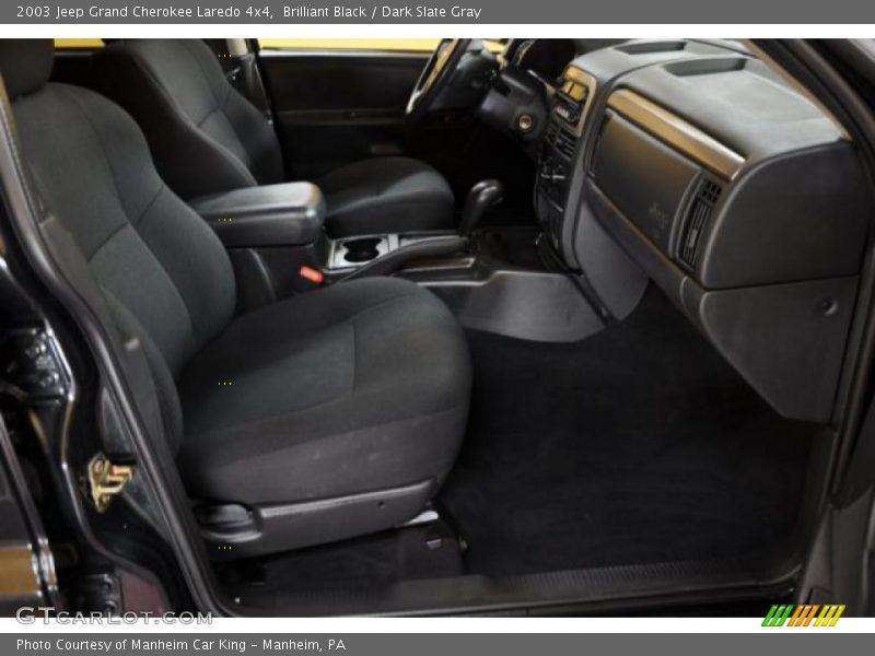 Brilliant Black / Dark Slate Gray 2003 Jeep Grand Cherokee Laredo 4x4