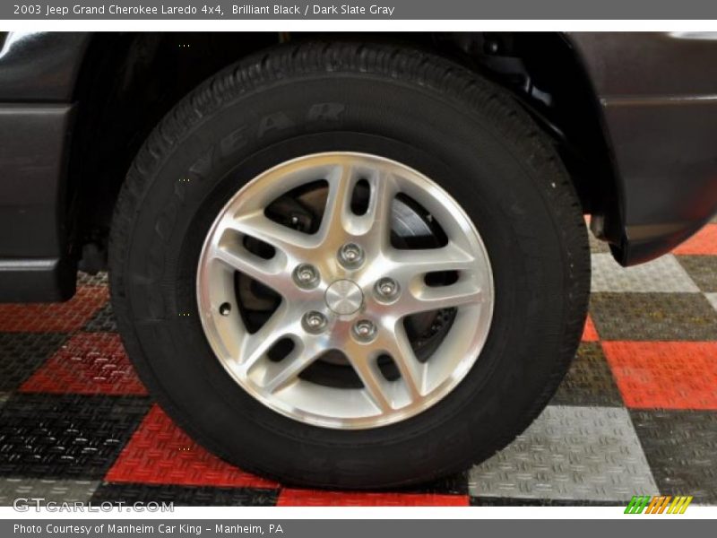 Brilliant Black / Dark Slate Gray 2003 Jeep Grand Cherokee Laredo 4x4