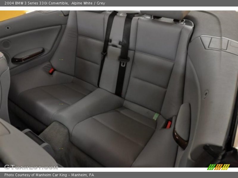 Alpine White / Grey 2004 BMW 3 Series 330i Convertible
