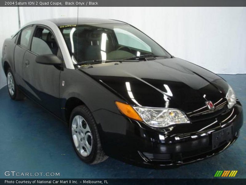 Black Onyx / Black 2004 Saturn ION 2 Quad Coupe