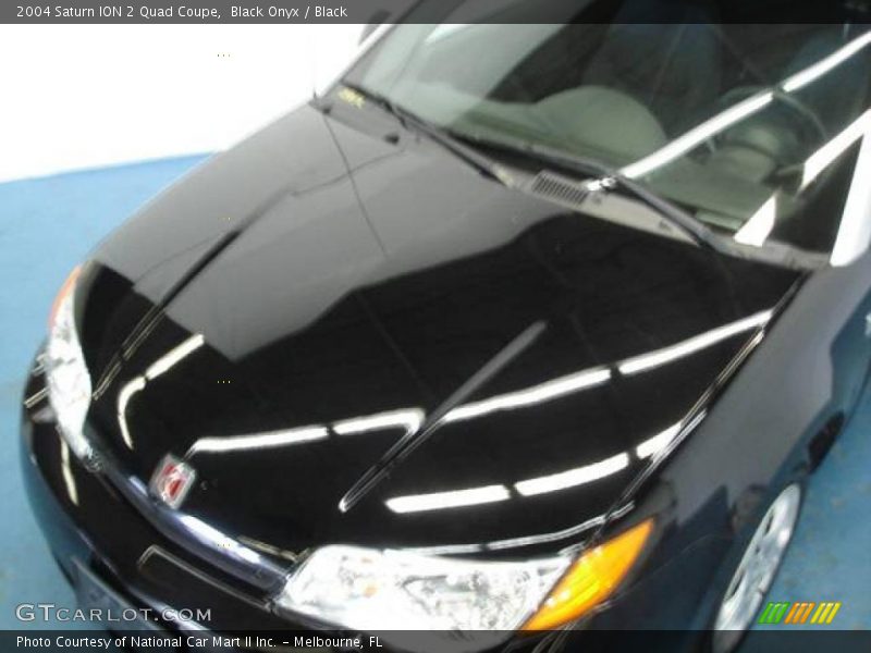 Black Onyx / Black 2004 Saturn ION 2 Quad Coupe