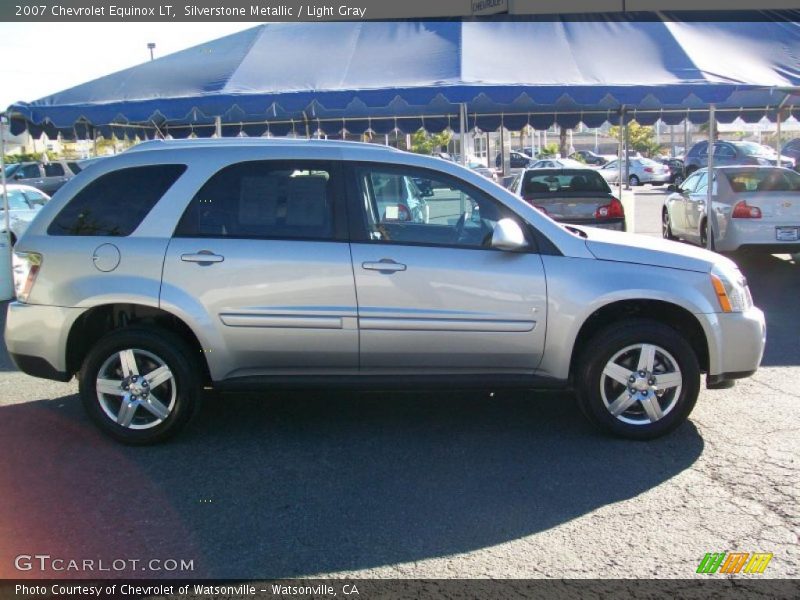 Silverstone Metallic / Light Gray 2007 Chevrolet Equinox LT