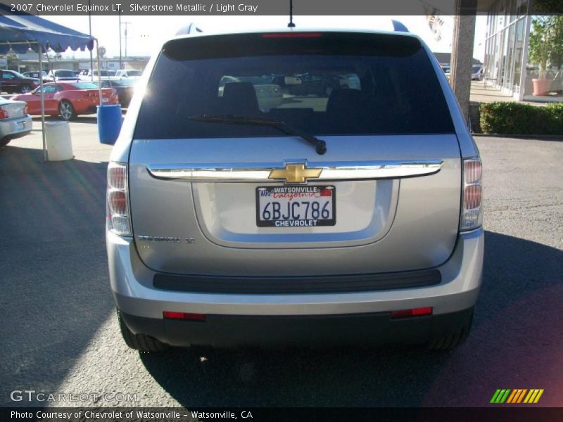 Silverstone Metallic / Light Gray 2007 Chevrolet Equinox LT