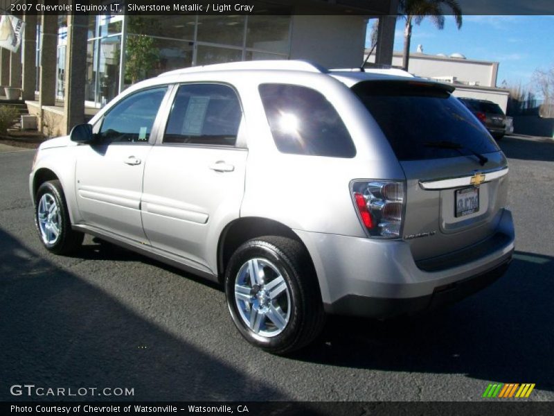 Silverstone Metallic / Light Gray 2007 Chevrolet Equinox LT