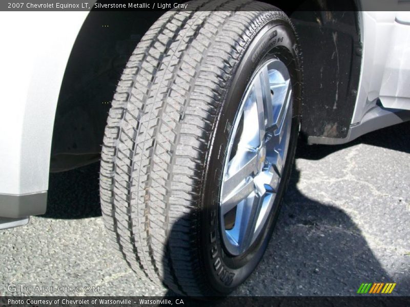 Silverstone Metallic / Light Gray 2007 Chevrolet Equinox LT