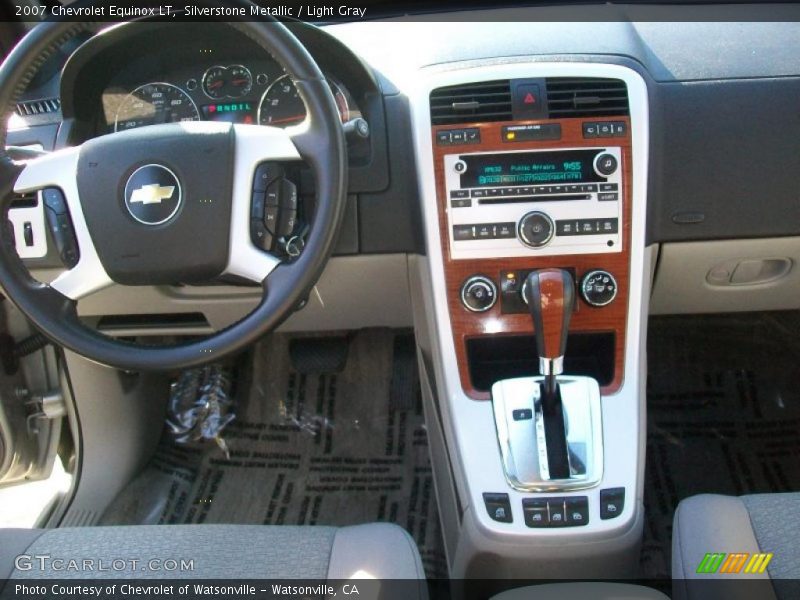 Silverstone Metallic / Light Gray 2007 Chevrolet Equinox LT