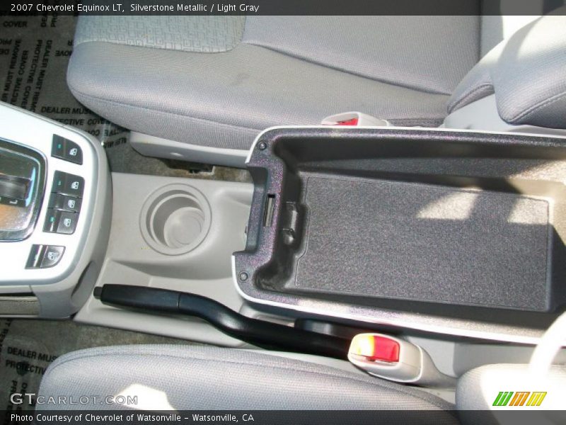 Silverstone Metallic / Light Gray 2007 Chevrolet Equinox LT