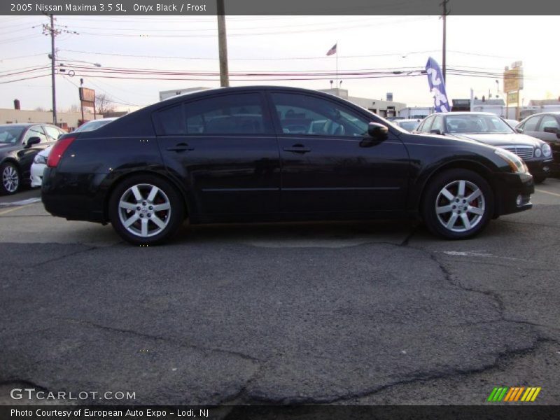 Onyx Black / Frost 2005 Nissan Maxima 3.5 SL
