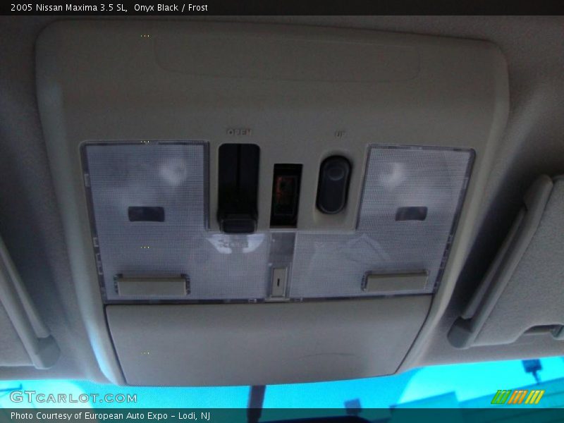 Onyx Black / Frost 2005 Nissan Maxima 3.5 SL