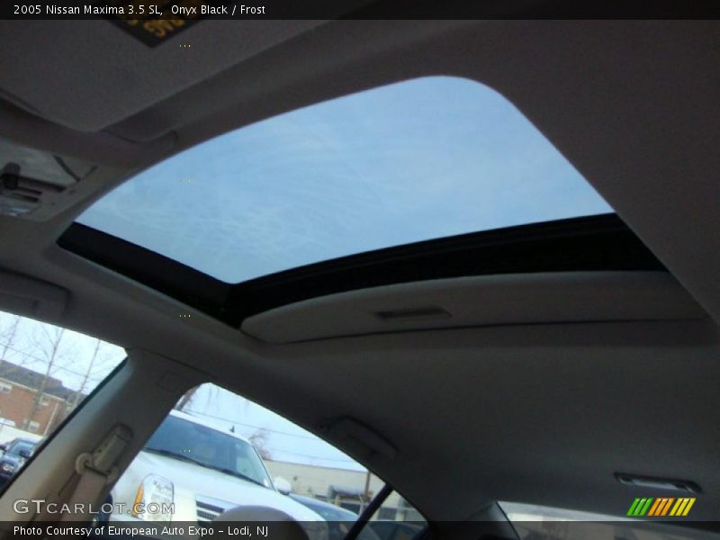 Onyx Black / Frost 2005 Nissan Maxima 3.5 SL