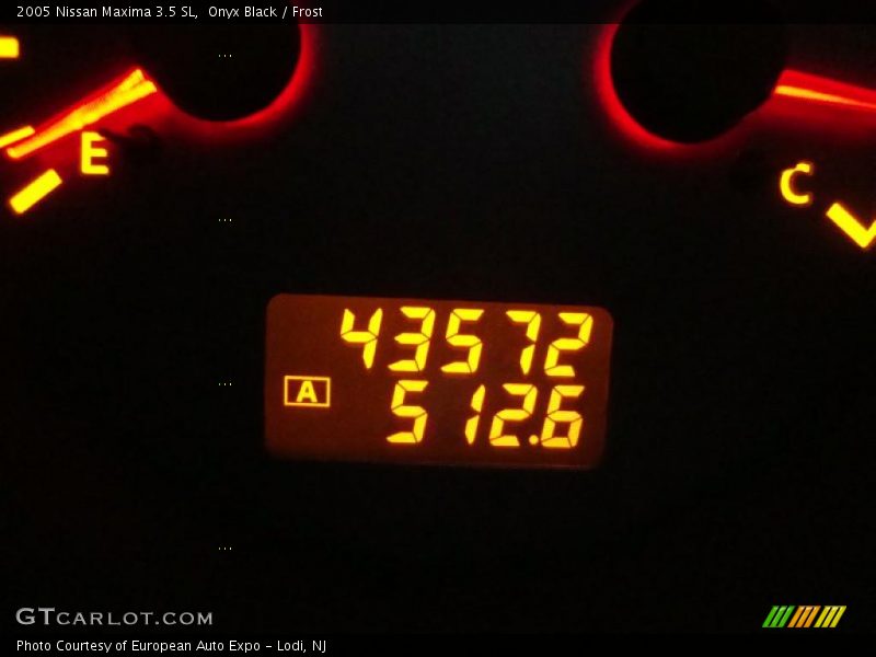 Onyx Black / Frost 2005 Nissan Maxima 3.5 SL