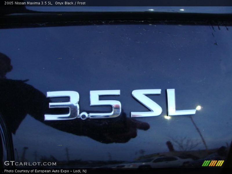 Onyx Black / Frost 2005 Nissan Maxima 3.5 SL