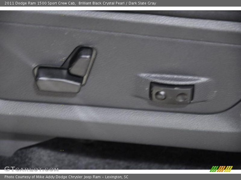 Brilliant Black Crystal Pearl / Dark Slate Gray 2011 Dodge Ram 1500 Sport Crew Cab