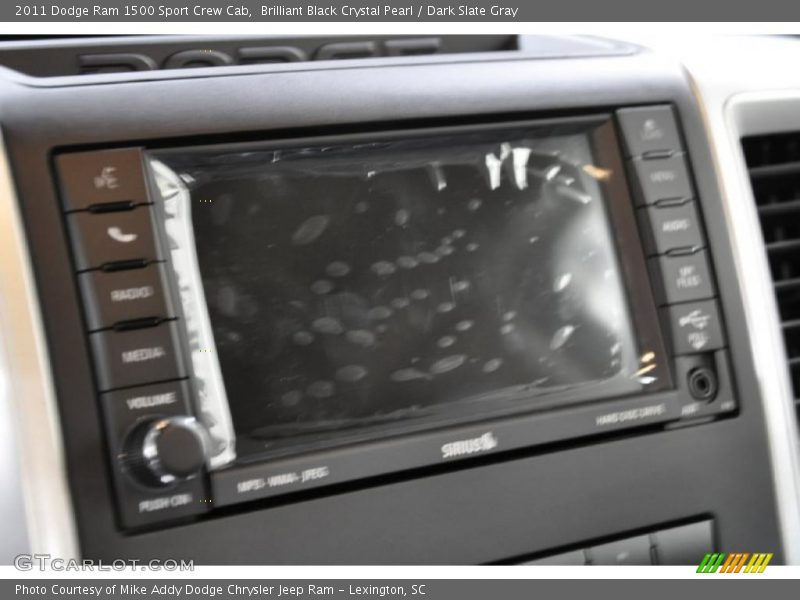 Brilliant Black Crystal Pearl / Dark Slate Gray 2011 Dodge Ram 1500 Sport Crew Cab
