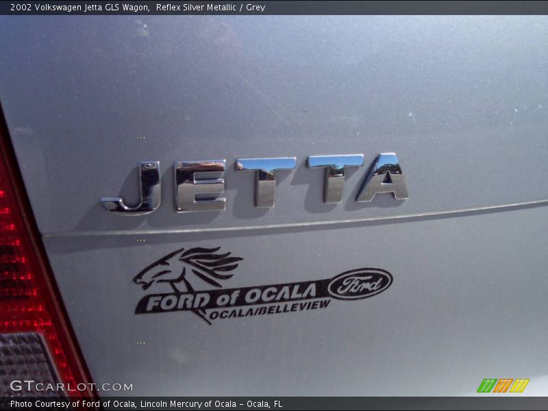 Reflex Silver Metallic / Grey 2002 Volkswagen Jetta GLS Wagon