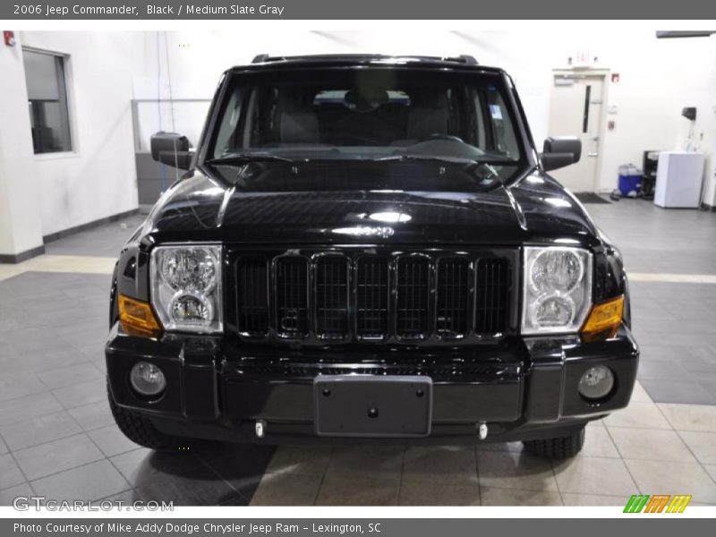 Black / Medium Slate Gray 2006 Jeep Commander