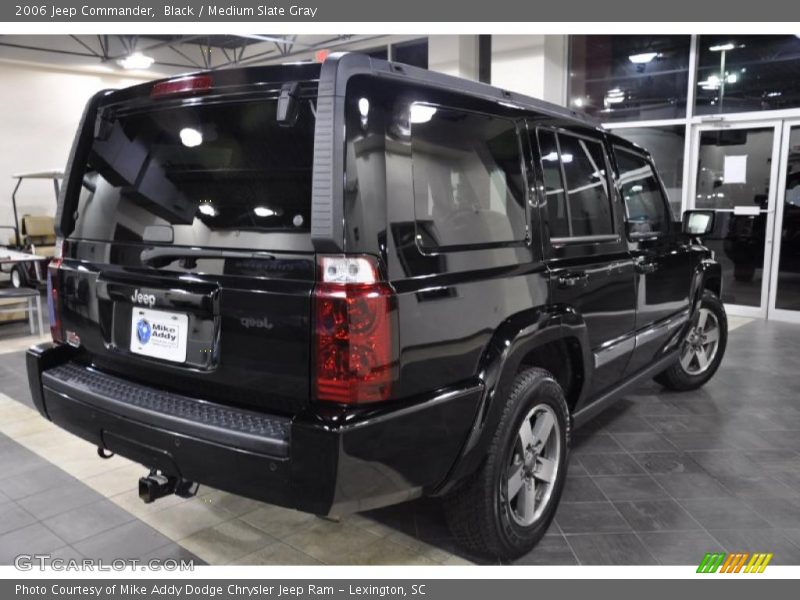 Black / Medium Slate Gray 2006 Jeep Commander