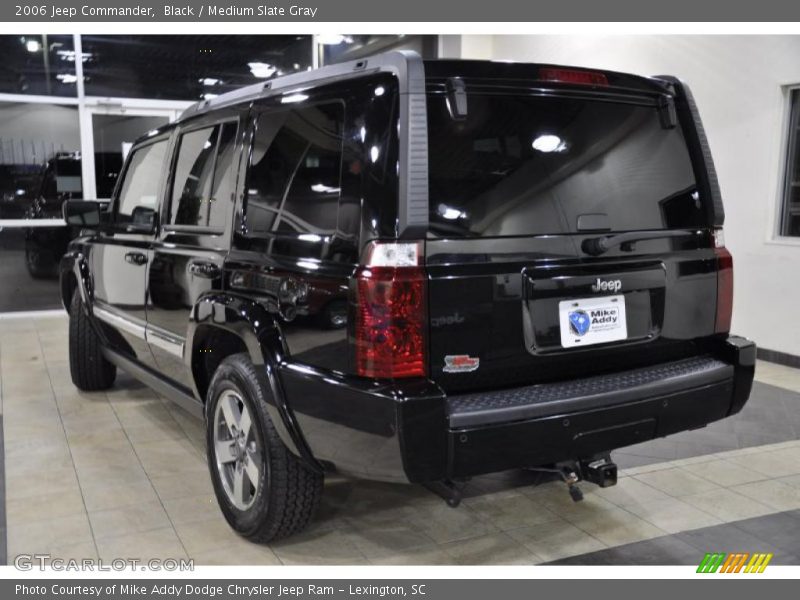 Black / Medium Slate Gray 2006 Jeep Commander