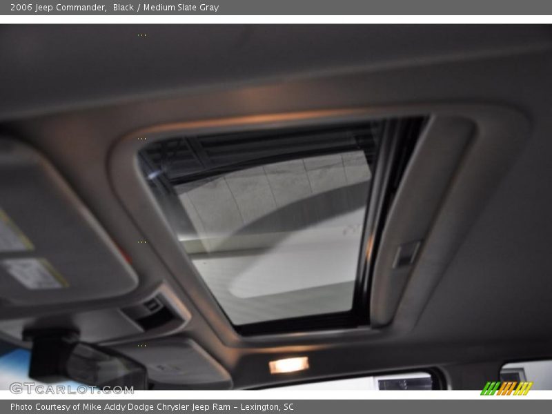 Black / Medium Slate Gray 2006 Jeep Commander