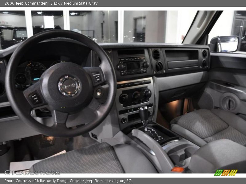 Black / Medium Slate Gray 2006 Jeep Commander