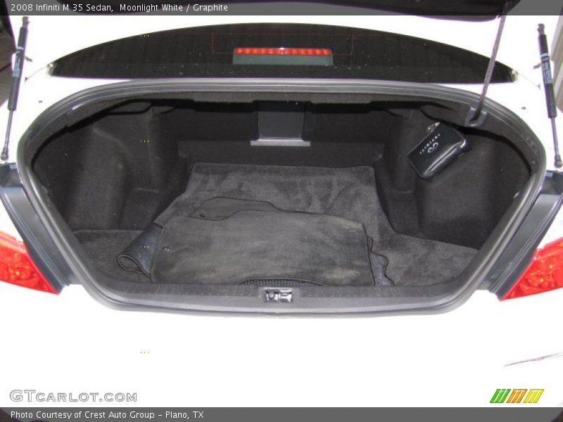 Moonlight White / Graphite 2008 Infiniti M 35 Sedan