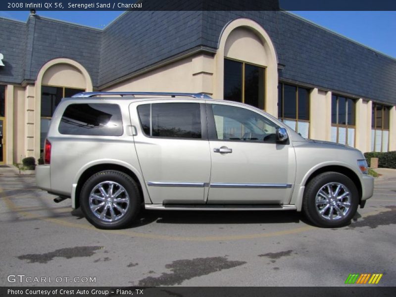 Serengeti Sand / Charcoal 2008 Infiniti QX 56