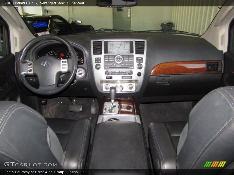 Serengeti Sand / Charcoal 2008 Infiniti QX 56