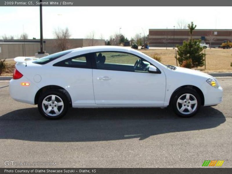 Summit White / Ebony 2009 Pontiac G5