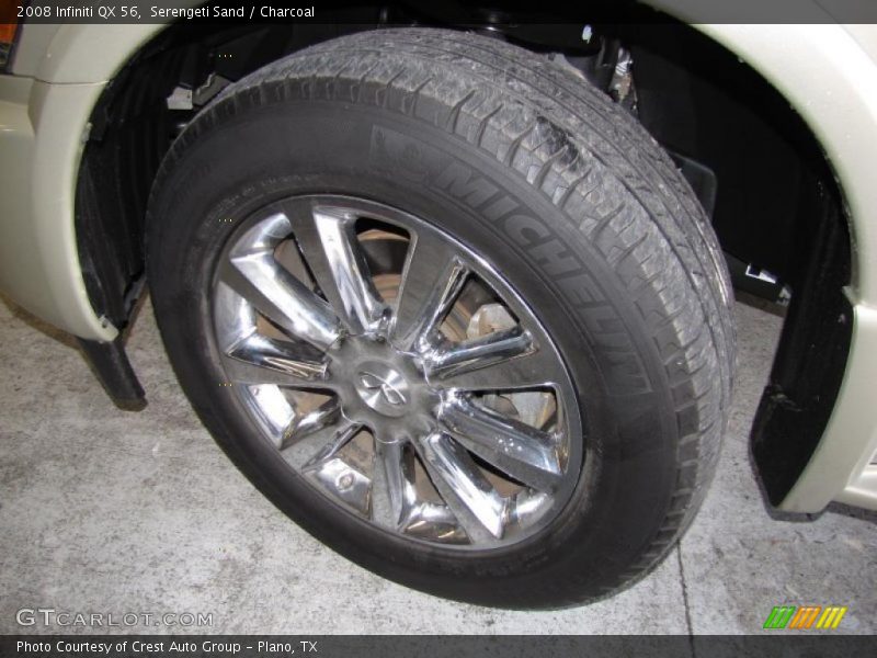 Serengeti Sand / Charcoal 2008 Infiniti QX 56